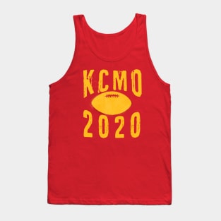 KCMO 2020 with Football Tank Top